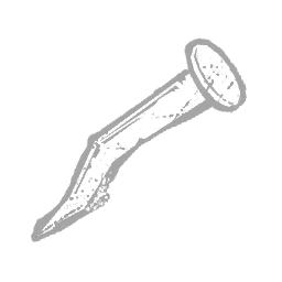 구부러진 못