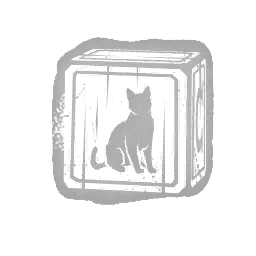 고양이 그림 블럭